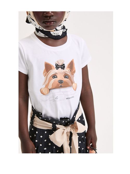 T-shirt, bambina, logata. MONNALISA | 11G623 72010099